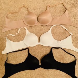 Victoria’s Secret Push-Up Bras 34A - SET OF THREE